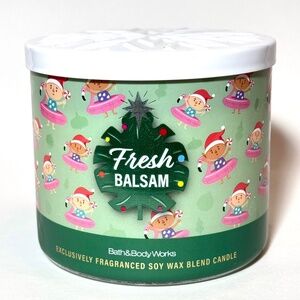 FRESH BALSAM 3 Wick Candle